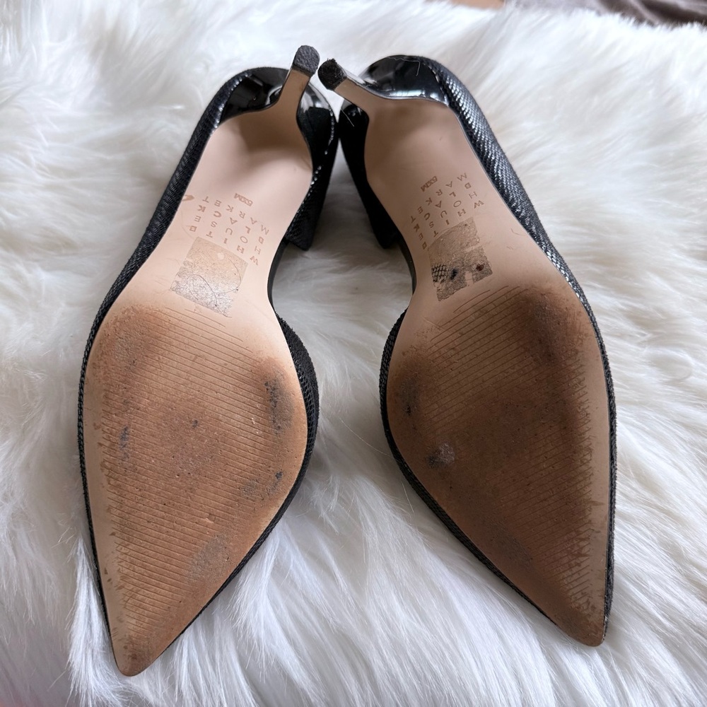 Black House White Market Shiny D'Orsay Pumps - Picture 11 of 11